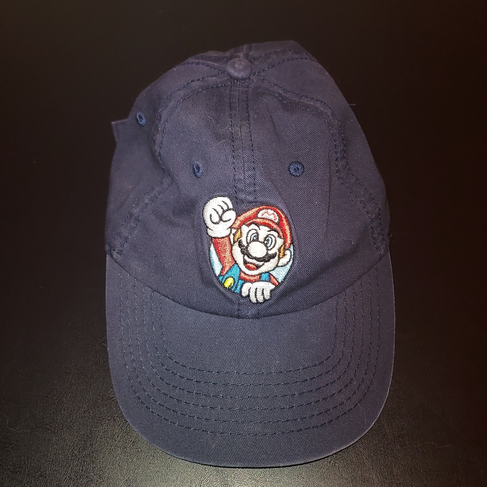 Super Mario Navy Blue Cap